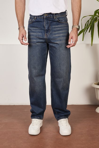 Men's Baggy Jeans Relaxed Fit Pants