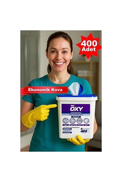 Oxy Profesyonel Hijyenik Islak Temizlik Bezi 400'lü - Fiyatı