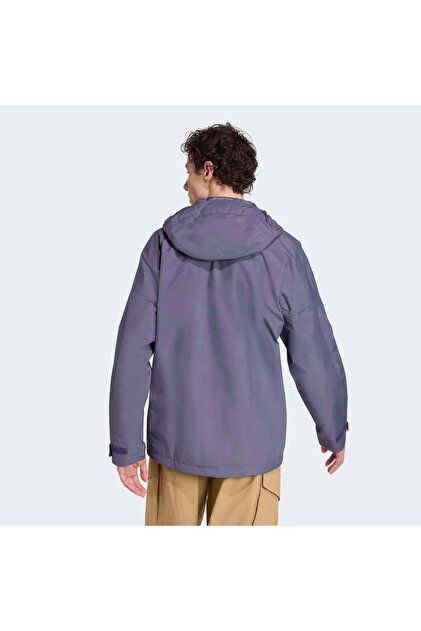 ②norix adidas Terrex Xperior 2L Gore-Tex Erkek Mor Yağmurluk (JL9749