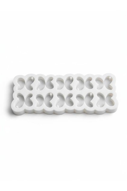 10 Butterfly Molds 3.70cm 5mm Thickness
