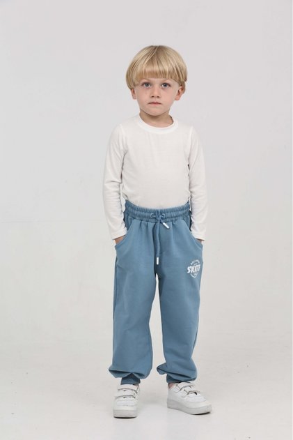 Boy's Skate Printed Tracksuit Bottom