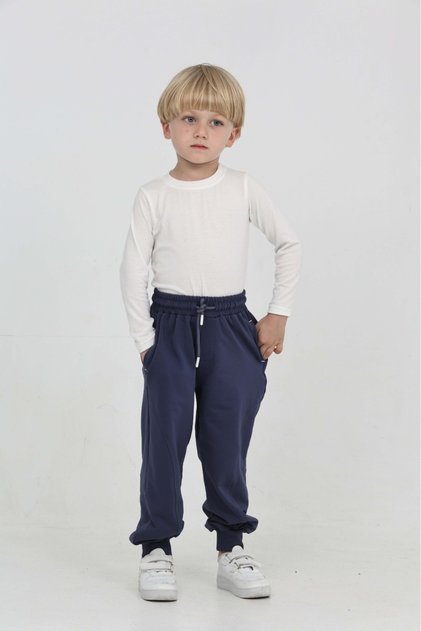 Boy's Punteriz Detailed Tracksuit Bottom