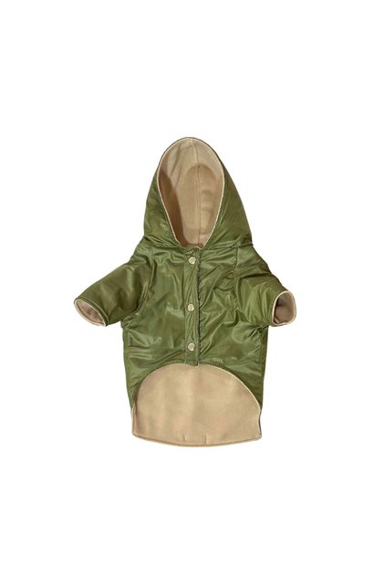 Rain Olive Green - Kedi Köpek Yağmurluğu. (Zeytin Yeşili)