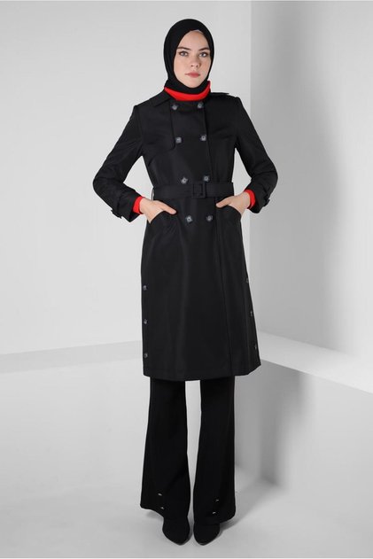BELTED TRENCH COAT 10801
