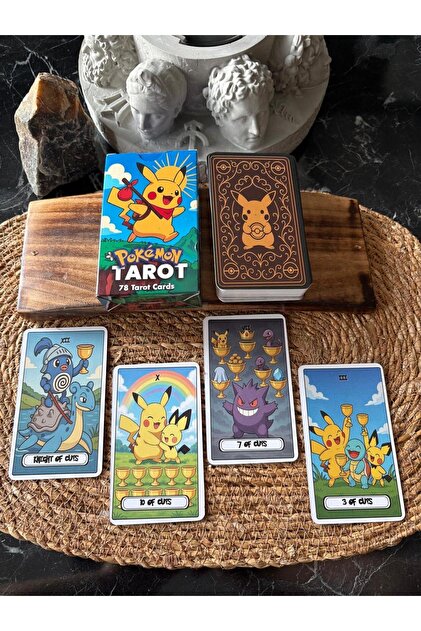 Paganca Pokemon Tarot Destesi - 78 Kart - Fiyatı, Yorumları