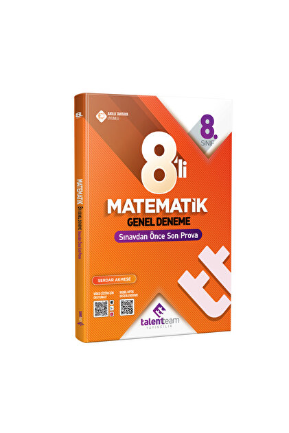 【みんみ】まとめ売り TALENTEAM YAYINCILIK TALENTEAM 8. SINIF MATEMATİK 8'Lİ GENEL