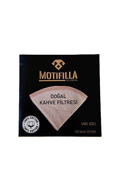 V60 -02 KAHVE FİLTRE KAĞIDI BEZ %100 DOĞAL 1 ADET