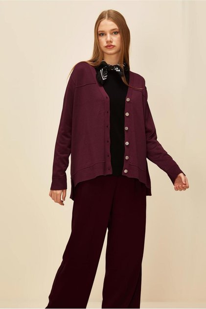 DÜĞMELİ TRİKO HIRKA 45895