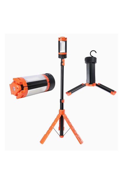Wison Ws-623 Katlanabilir Tripodlu Şarjlı Kamp Işığı 3500 Lumen LED Fener