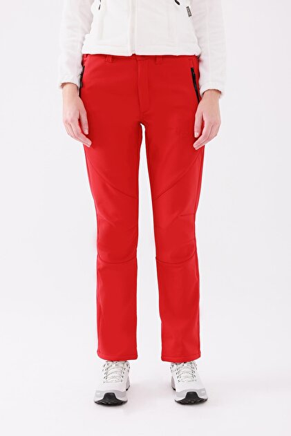 Spencer Kadın Softshell Pantolon Kırmızı