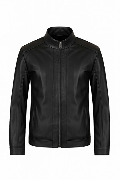 Jack & Jones Jack Jones Warner Washed Pu Suni Deri Erkek Ceket