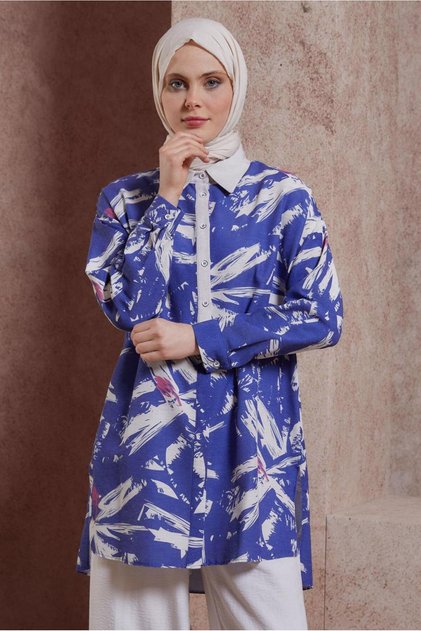 PATTERNED TUNIC 44551