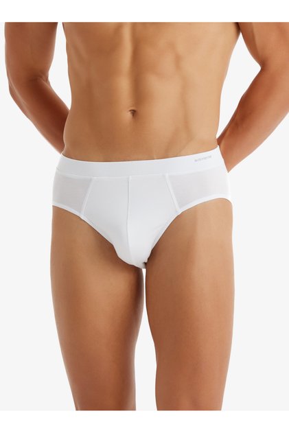 Men's Slip Panties 2 Pack Loose Fit 9625 - White
