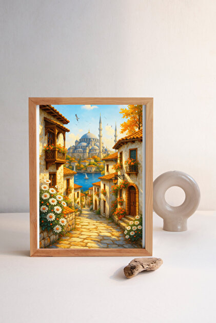 特撮 ART WORKS Collection featuring Neverland 1000 Parça Puzzle - Old Istanbul Street (Eski İstanbul