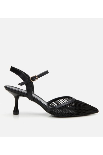 Black Women's Mesh Stiletto