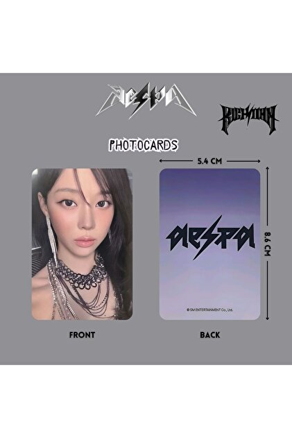 Kpop Dünyasi AESPA '' Rich Man '' Photocards Set 2 - Fiyatı, Yorumları