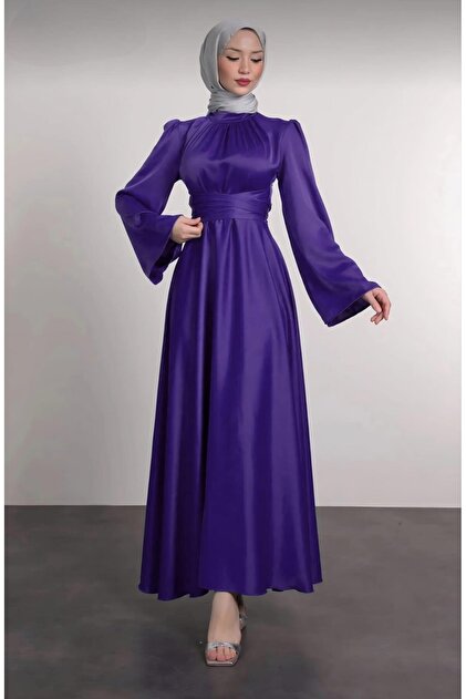 purple dress in spanish Babine SS26 - Girls Lilac Balloon Dress