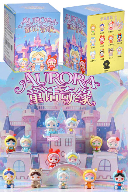 TUENGİ STORE Aurora Peri Masalı Blind Box Minik Kızlar Şato