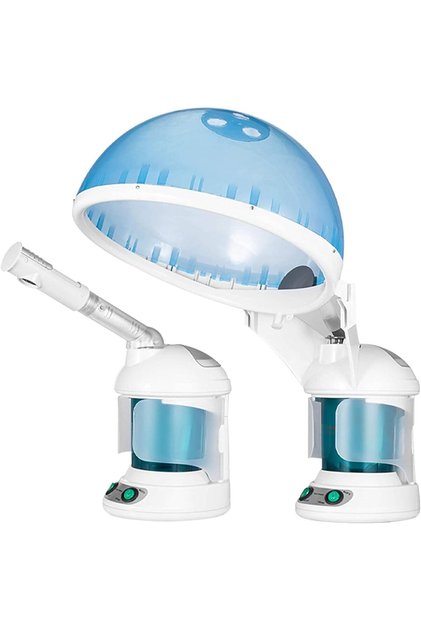 2 in 1 Hair and Facial Steamer, Hair Steamer, Face Steamer, Hair Humidifier, Hot Mist Moisturizing,