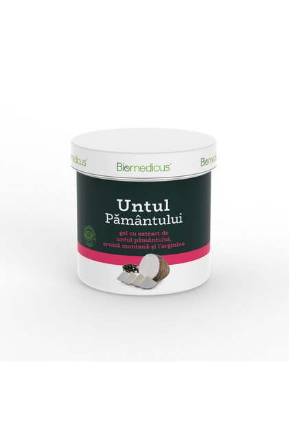 Gel cu extract de untul pamantului, arnica montana si l-arginina, - 250 ml