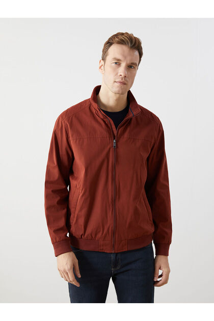 Lcwaikiki Classic Standard Fit Judge Collar Men's Coat