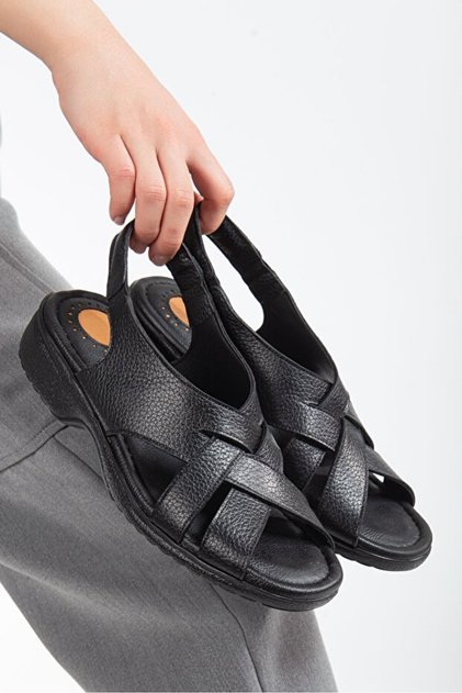 Miami Series Heel Spur Prevention Orthopedic Genuine Leather Casual Women's Sandals