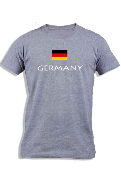 GERMANY WITH FLAG FOR KIDS