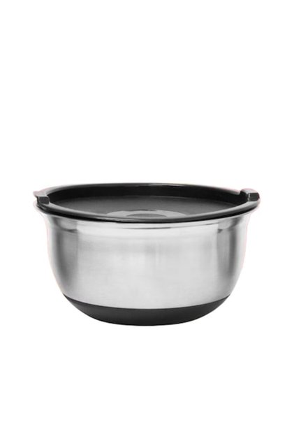 Bol Clini, inox, antiaderent, plastic cu capac 20 cm, 2.0 litri