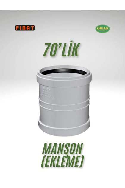 FIRAT 70'LİK MANŞON 3.2MM KALINLIK 75MM MAŞON EKLEME