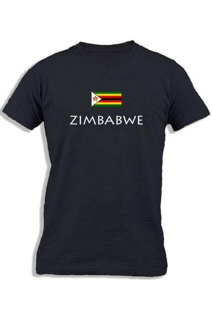 ZIMBABWE WITH FLAG FOR KIDS