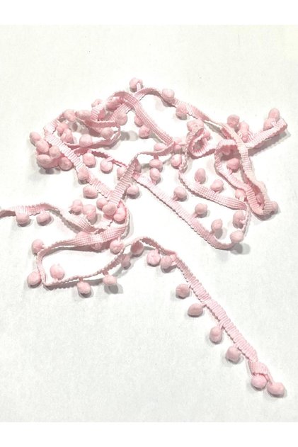 Ribbon Pompom / Dangle Ribbon Pompom / 2 Meters
