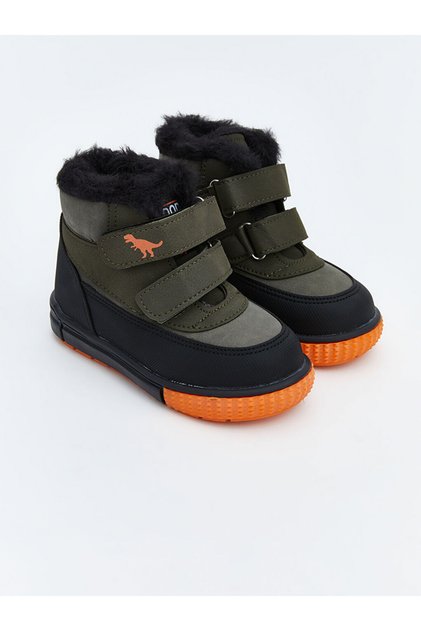 Vizyon New Season Khaki Velcro Baby Boy Boots