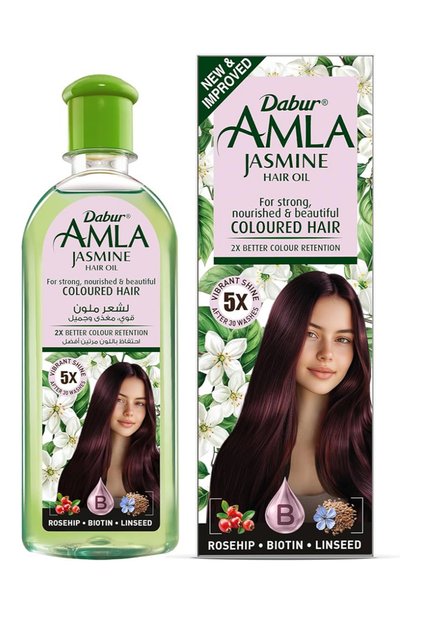 Amla Jasmine Hair Oil | For Strong, Nourished & Beautiful Shining Colored - 300ml
