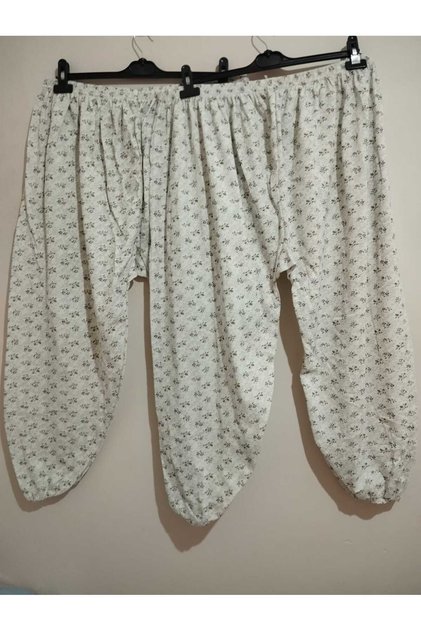 Winter, Inside Is Quilted, Standard Size, Very Large, 100% Cotton, Pack of 2, Long, Pajama Bottoms