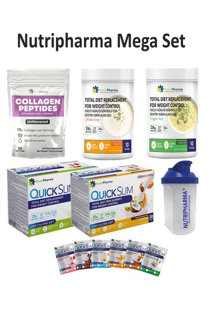 Mega Bariatrik Beslenme Seti | Protein Tozu, Çorba ve Kolajen Paketi