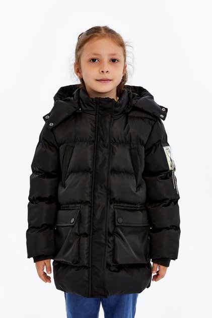 Girl's Thick Winter Hooded Coat 51349