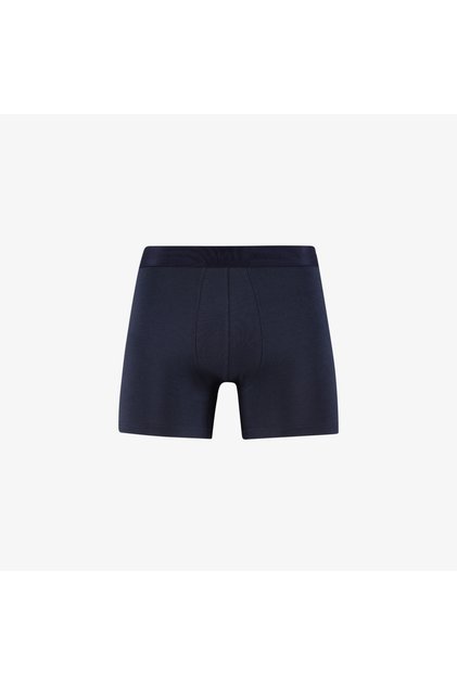 Men's Navy Blue Slim Fit Boxer