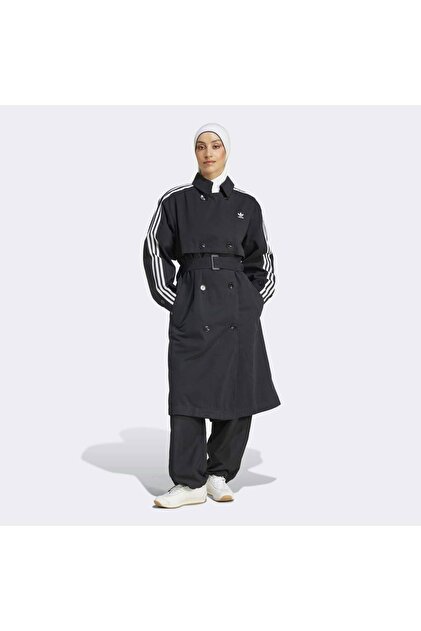 adidas Adicolor Kadın Siyah Trençkot (IZ0381) - Fiyatı, Yorumları
