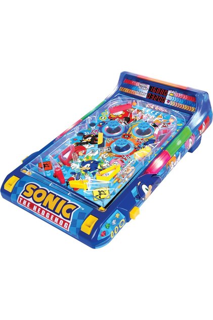 Sonic Arcade Pro Pinball (SN2201) – Electronic Arcade Pinball for Kids & Collectors (Ages 6+)