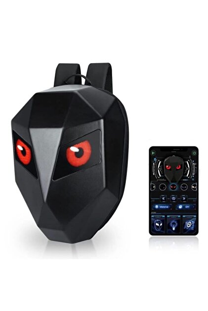 Led Eyeled Motorcycle Backpack - Size L (All Helmet Types) Made in Turkey.