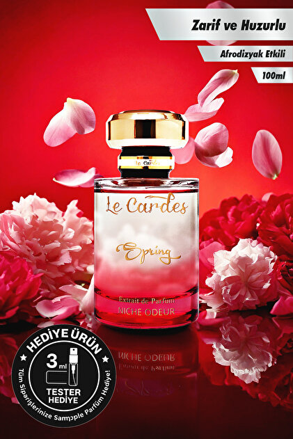 Le Cardes Afrodizyak Etkili - Taze Ve Çekici Koku - Spring 60 ml
