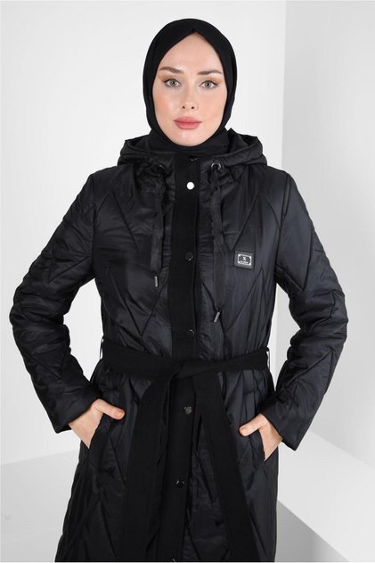 KAPÜŞONLU KUŞAKLI KABAN 90422
