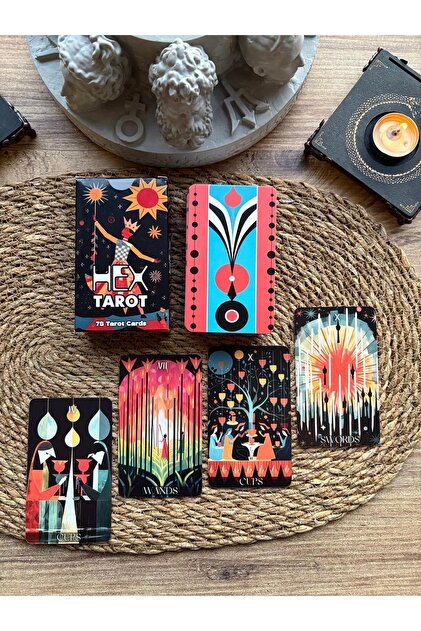 Paganca Hex Tarot Destesi 78 Kart - Arındırma Kesesi Hediyeli