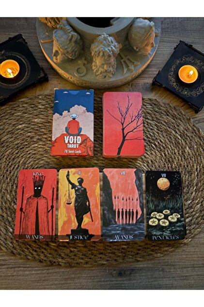 Paganca Void Tarot Destesi 78 Kart - Arındırma Kesesi Hediyeli