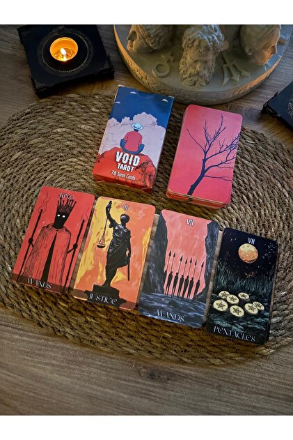 Paganca Void Tarot Destesi 78 Kart - Arındırma Kesesi Hediyeli