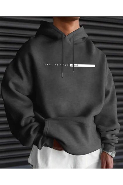 Men's Luxury Hoodie – Simple Design, with the Inscription, “Face the Truth”