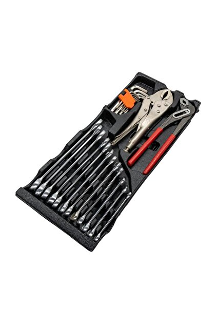 Titi 5578 Katlanır 5 Gözlü Dolu Metal Takım Çantası - 81 Parça
