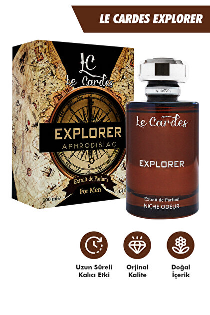 Le Cardes Explorer Parfüm Erkek Afrodizyak 100 ml Yorumları - Trendyol