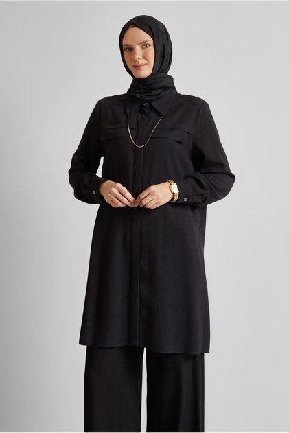 GÖMLEK YAKA TUNİK 45683