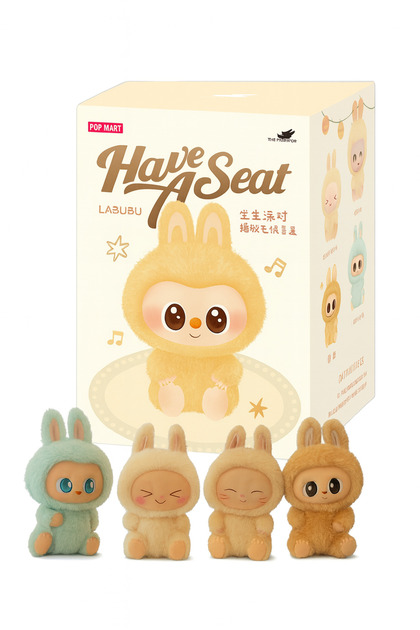HEDİYEMBOX Orjinal Labubu have a seat series Monster Sürpriz Paket